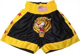 SATIN TIGER High quality Muay Thai Shorts Kickboxing Martial Arts Gym Fight MMA boxing Unisex
