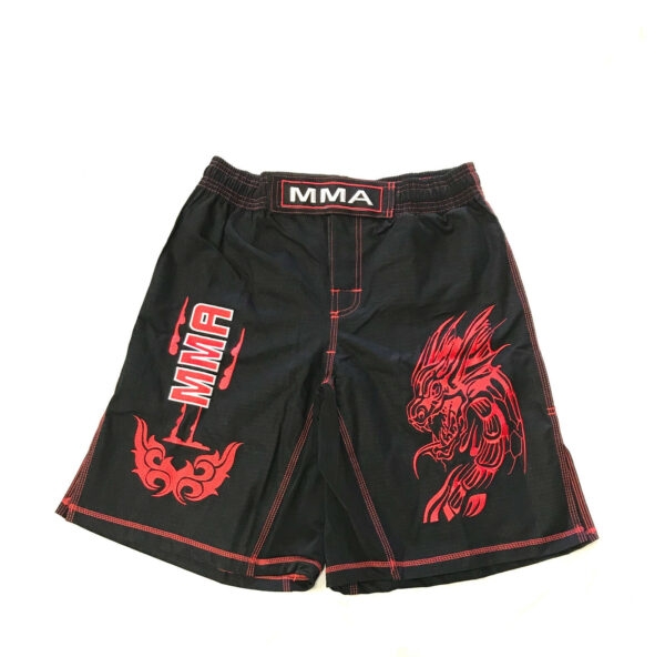 MMA SHORTS IN RIBSTOP COTTON Kickboxing Martial Arts Gym Fight MMA boxing Unisex