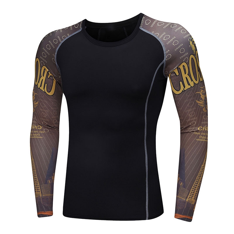 Body Fit Rash Guard in high quality lycra best for training boxing kickboxing sparring fitness muay 
