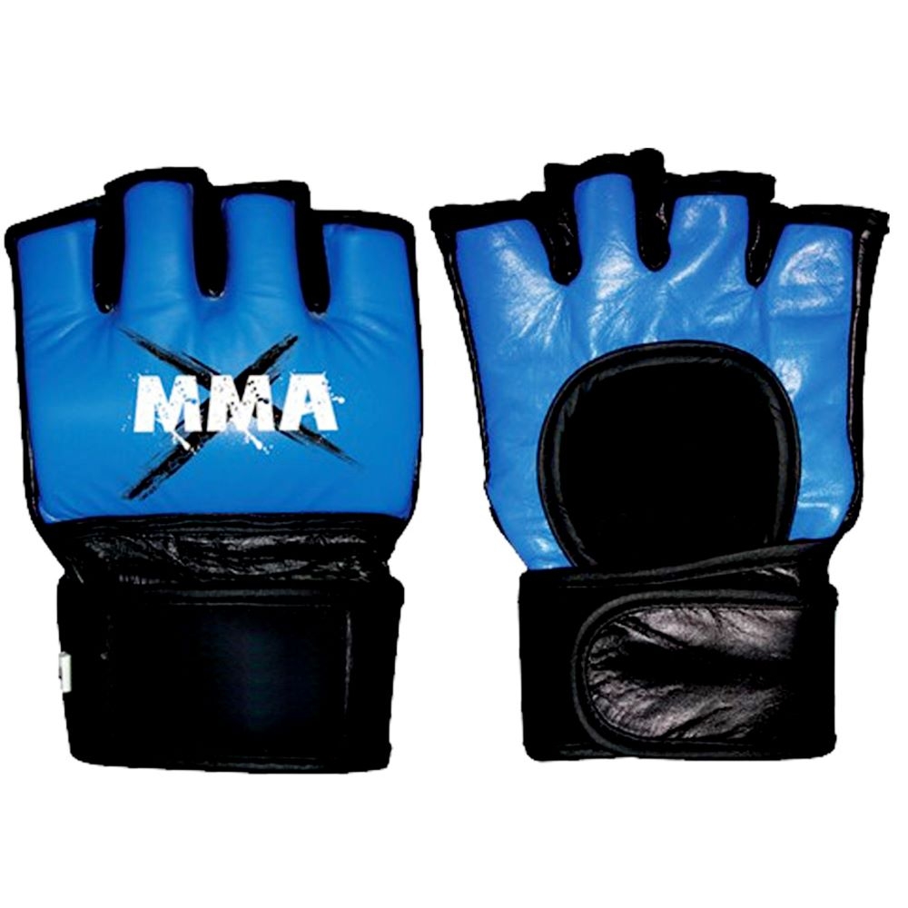 LEATHER Gloves FOR BOXING KICKBOXING MMA MUAY THAI FIGHTING 