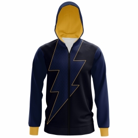 SOCCER SCALE INDUSTRIES UNISEX  Hoodies, EcoSmart Fleece Zip-Front Hooded Sweatshirt, Cotton-Blend 